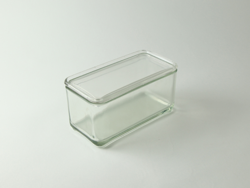 Germany Wilhelm Wagenfeld Kubus Glass Case