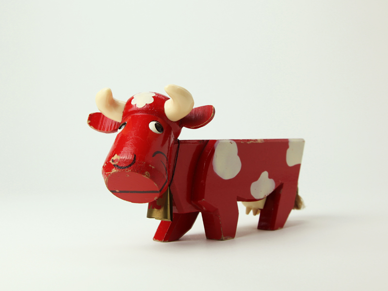 Sweden MC (ARLA) kossan novelty Red cow bank