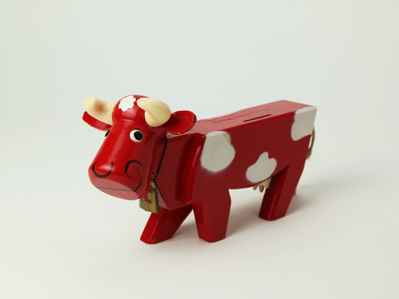 Sweden MC (ARLA) kossan novelty Red cow bank